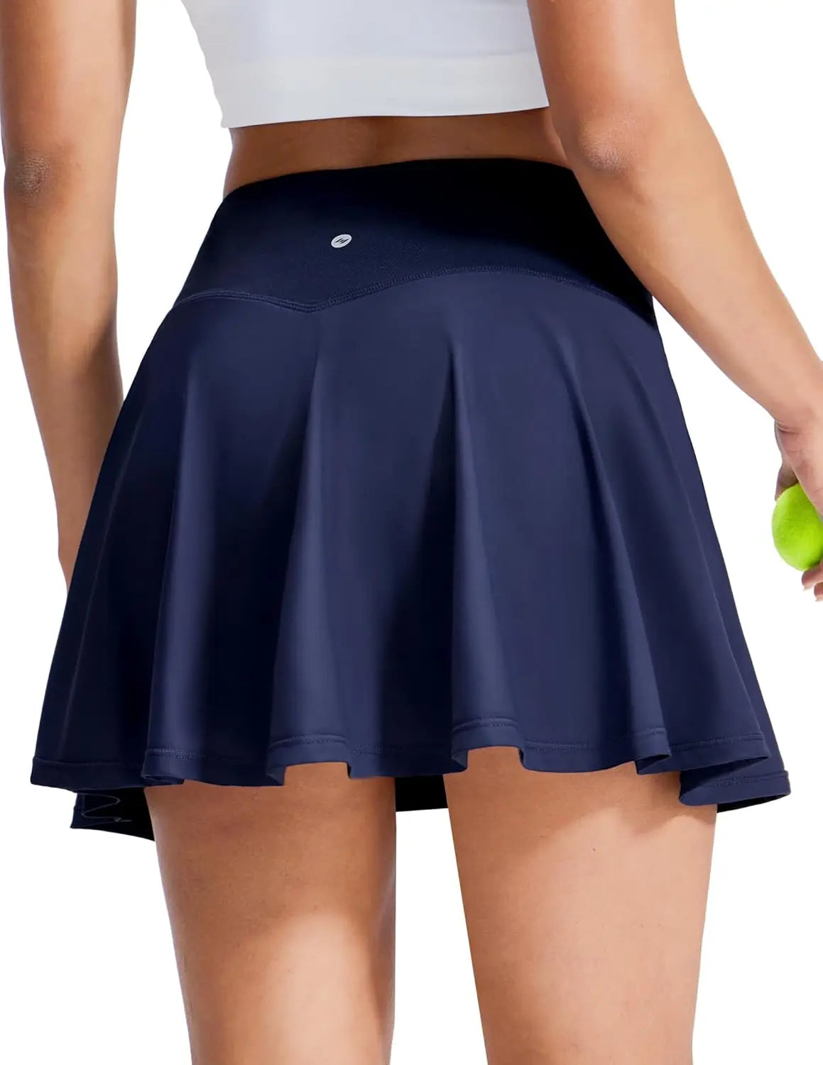 Tennis Skirt for Women Pleated Skirts with Shorts Pocket High Waisted Flowy Athletic Skort for Workout Pickleball